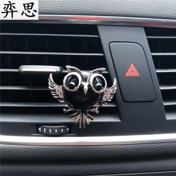 

lovely owl model lady car decoration car perfume clip fine air freshener cartoon animal air conditioner perfume