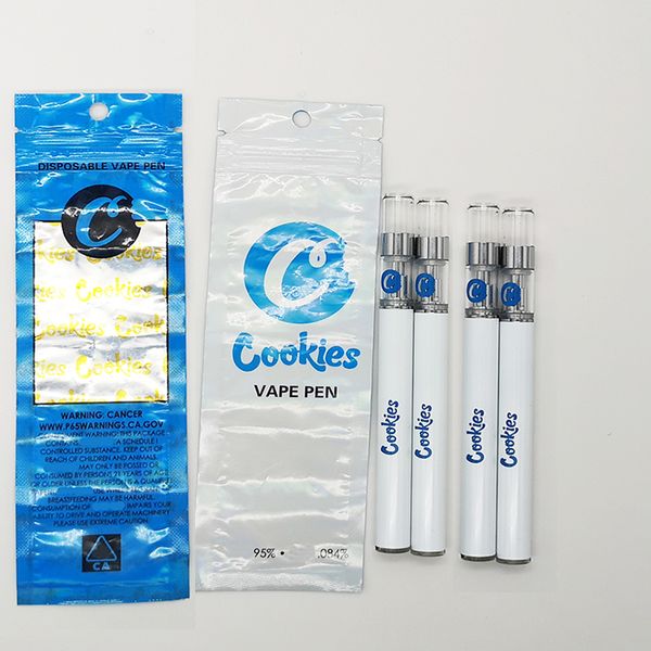 

Печенье одноразовые Vape pen Starter Kits 350mAh батарея 0,5 мл тележки стручки пара пустые форсунки испаритель ручка электронные сигареты упаковочные мешки