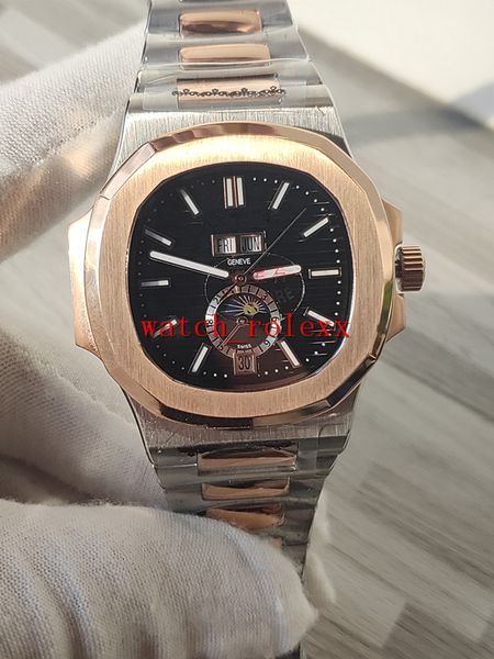 

Новый 41 мм Nautilus 5726 1A-001 5726 1A-010 белое золото большая дата Азии 2813 автоматическая фаз