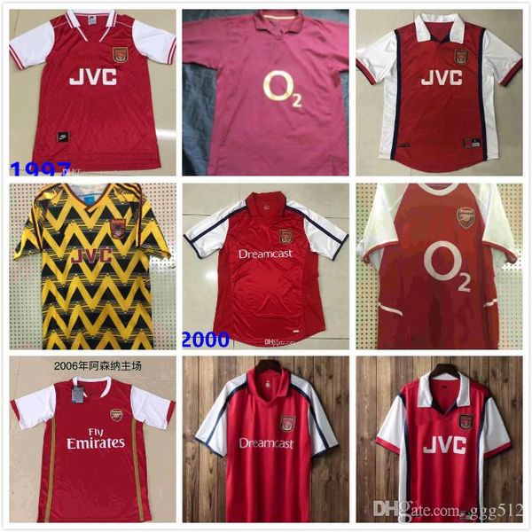 

1991 1993 Энди Коул Ян Райт Тони Адамс ретро футбол Джерси 97 2006 Диксон Кевин Кэмпбелл Алан Арсен Смит классический винтаж футбол рубашка