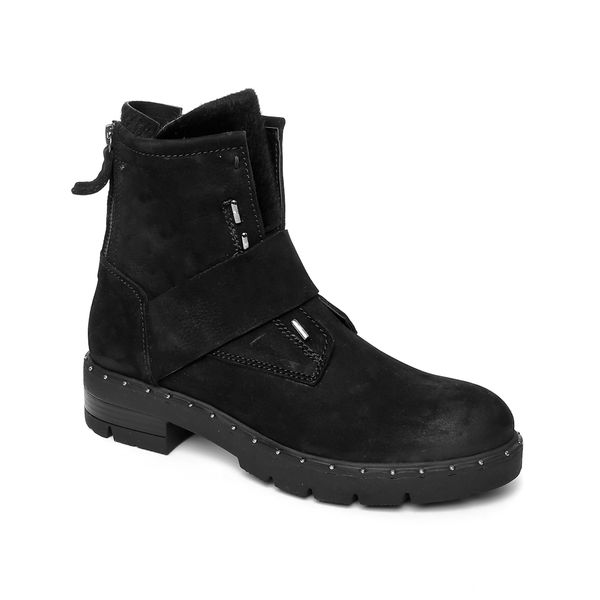 

john may ck women's dinghy ik-3287 nubuck ck, Black
