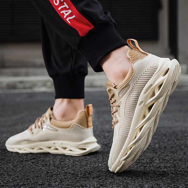 

perimedes men's knit breathable running shoes lightweight non-slip wild running shoes for men 2019#g50