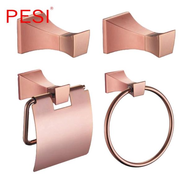 

brass bathroom hardware set towel rack toilet paper holder towel bar hook bathroom accessories, black and gold