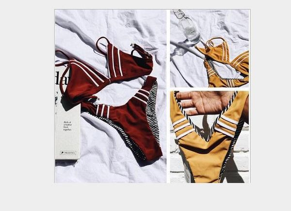 

explosive 2019 split bikini pure spliced swimming suit