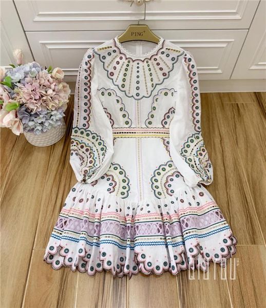 

2020 spring and summer new color embroidered hollow dress 0702, Black;gray