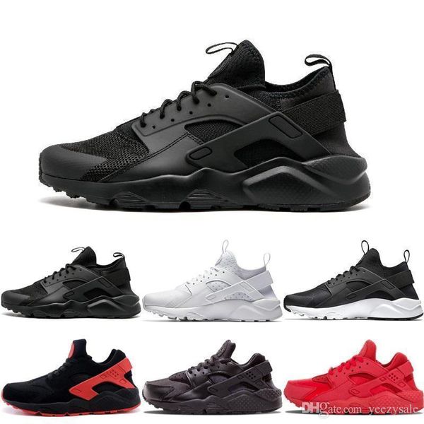 

shoes huarache 1.0 running new triple white black red huraches 4.0 iv gold grey running trainers men women outdoors athletic sneakers