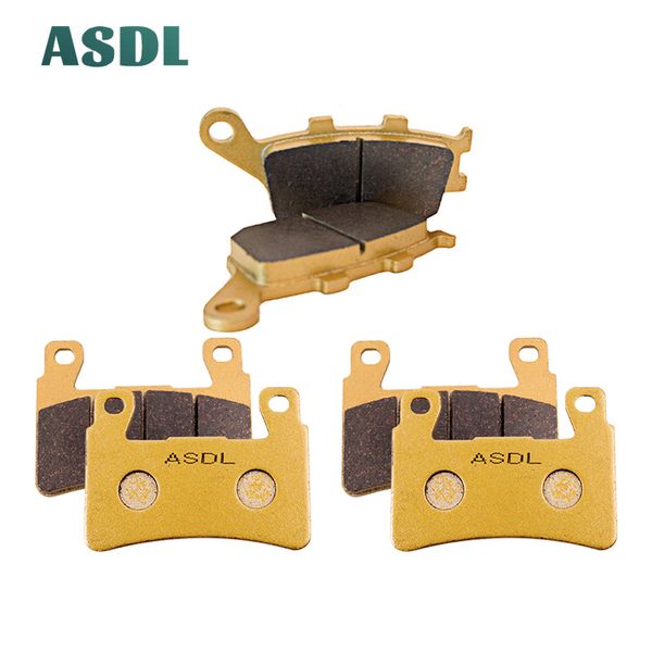 

motorcycle front and rear brake pads for cb 400 1300 cbr 600 900 vt-r 1000 vtr 1000 #c