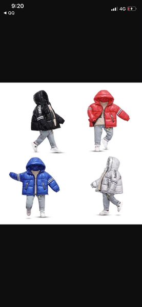 

2019 новый детский высокое качество вниз jacket190813#009, Blue;gray