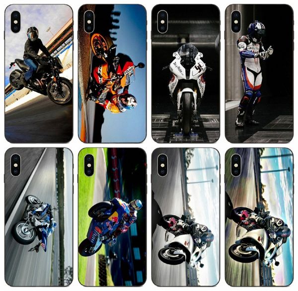 

tongtrade] sticker boom racing motorbike case for iphone 11 pro max x xs 6s 5s 5c 5 4s galaxy a6 a60 a6s huawei p9 lite redmi 4 prime case