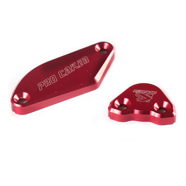 

cnc rear front brake reservoir cap master cylinder cover for kayo t6 motorcross dirt bike motorcycle parts
