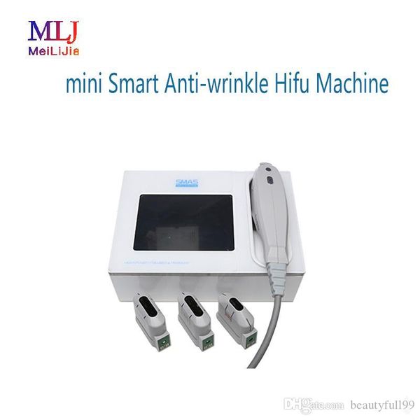 

hifu ultrasound machine mini smart anti-wrinkle machine & beauty salon electrical equipments with 1.5/3.0/4.5mm cartridges