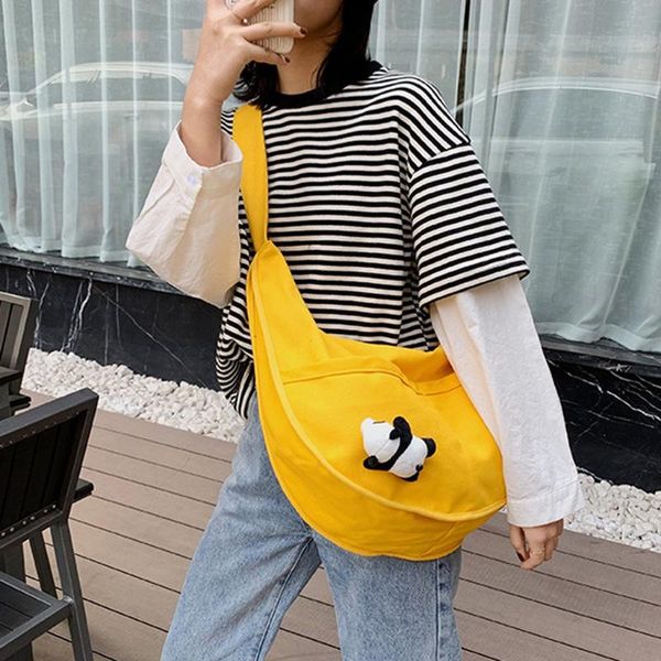 

crossbody bags for women female handbag fashion solid color large capacity canvas shoulder bag sports travel tote bag g5