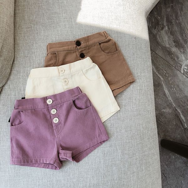 

2020 new wholesale baby girls boys shorts summer kids shorts 1-7 years, Black