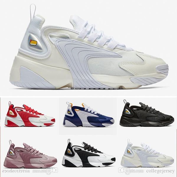 

m2k tekno zoom 2k men women running shoes creamy white race red royal blue designers sneakers mens trainer 36-45