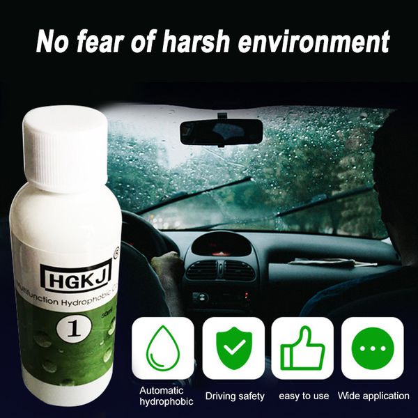 

auto cleaning window cleaner hgkj-1-20ml rainproof nano-hydrophobic coating car paint hydrophobic coating car accessories tslm1