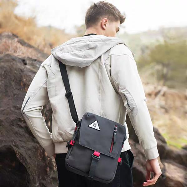 

men's workwear cross-body bag 2020 new popular casual one-shoulder bag for men oxford cloth canvas for men