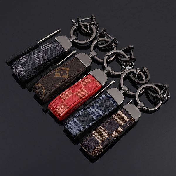 

leather luxury fashion designer key chains metal zinc bmw vw audi opel volvo keyrings accessories, Slivery;golden