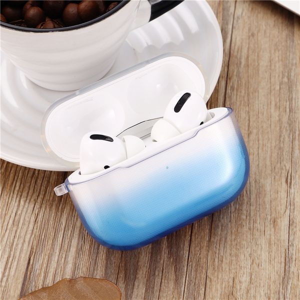 

applicable airpods pro protective shell earphone sleeve apple gradient color protective sleeve silicone airpods 3 shell cute bluetooth earph