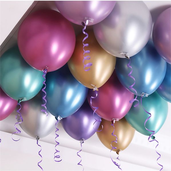 10 Violet 12 /"Métallique Hélium balloons-wedding