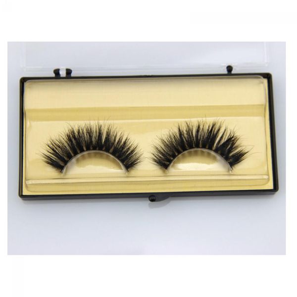 

1 pair beauty naturally thick long fake eye lashes handmade horsehair false eyelash makeup tool