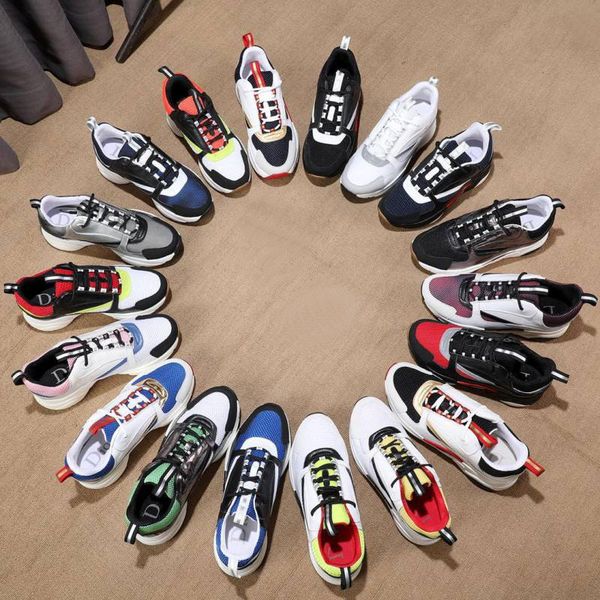 

B22 neaker calf kin trainer men low high end old ca ual hoe women flat canva neaker retro patchwork cotton lace 35 44