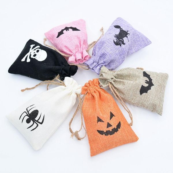 

halloween candy packaging bag creative pumpkin spider witch print christmas gift packaging bag party supply storage bags dhl an2647