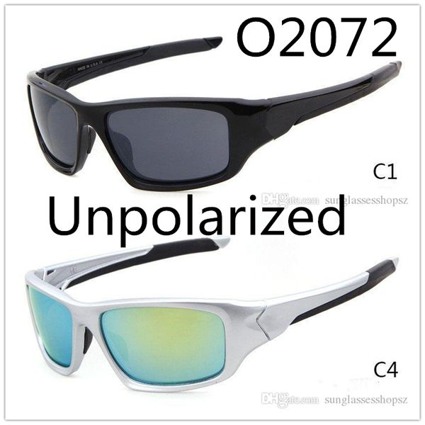 

sports 2072 sunglasses fashion men outdoor glasses cycling sunglasses with original box uv protection 9 colors available, White;black