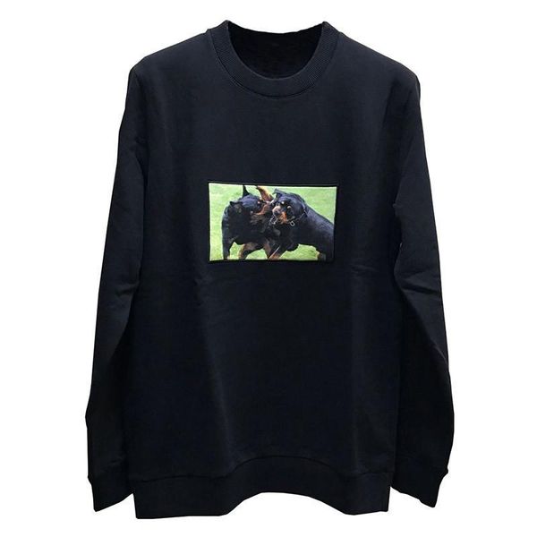 

19fw роскошной hoodie толстовка способ печати высокого качество мужчины женщина толстовка unisex конструктор толстовка с длинным рукавом раз, Black