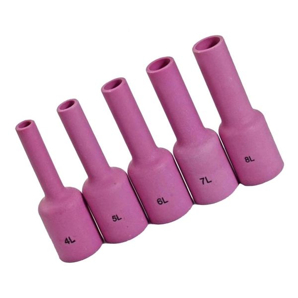 

5x tumbler cups ceramic nozzle shield welding torch tig precision welding