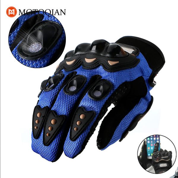 

riding tribe touch screen gloves gloves winter summer motos luvas guantes motocross protective gear racing motorcycle, Black