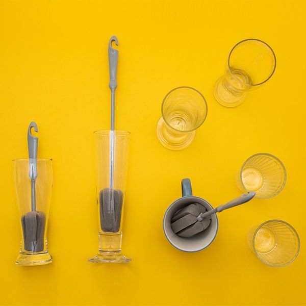 

1pc sponge brush milk bottle cup glass washing cleaning kitchen cleaner tools cup cleaning brush plastic cleaning brushes