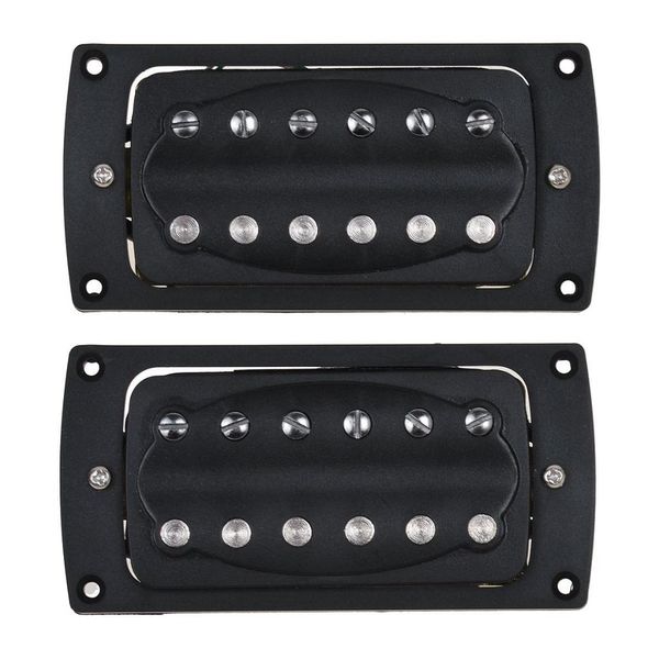 

2 pieces electric guitar humbucker pickup neck bridge set