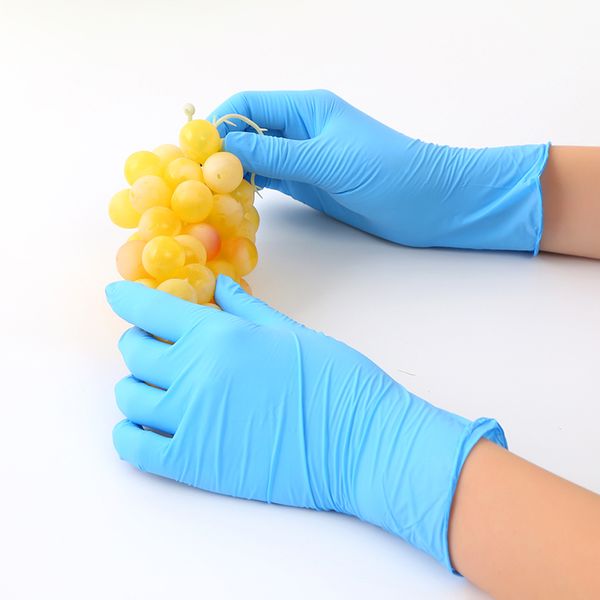 

100шт одноразовые латексные бесплатные перчатки универсальные антистатические инфекционные чистящие перчатки многофункциональные кухонные пи