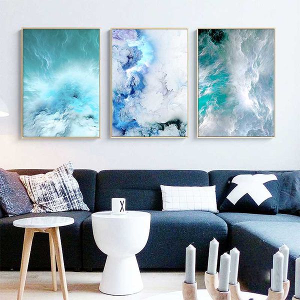 

diamond embroidery 3 pcs modern abstract mosaic diamond 5d diy full square round 3d painting blue marble wave 3pcs ww115