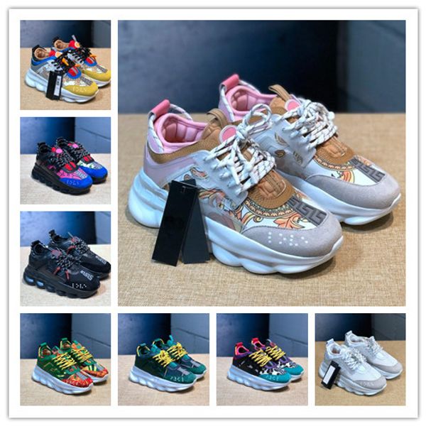 

Chain reaction ca ual de igner neaker port fa hion ca ual hoe trainer lightweight link embo ed ole 13 ver ace 13 hoe