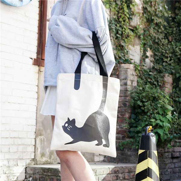 

2019 real totes casual tote bolsos mujer bolsas feminina women handbags tote bags women's shoulder art portable canvas