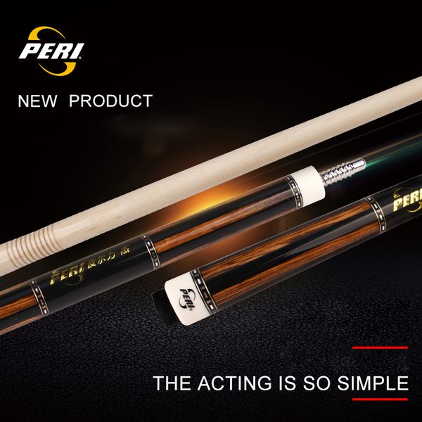 

new arrival offical peri billiard punch&jump cue 13mm tip professional a+ canadian maple shaft high end billiards punch&jump cue