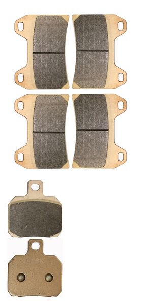 

brake pads set fit benelli street 899 trek 2007 2008 2009 2010 2011 2012 2013 2014 front rear