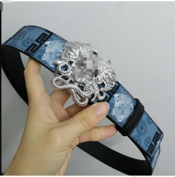 

fashon belts wholesale men and women's belts, trends with belts for men and international brands 3.8cm wide, Blue;gray