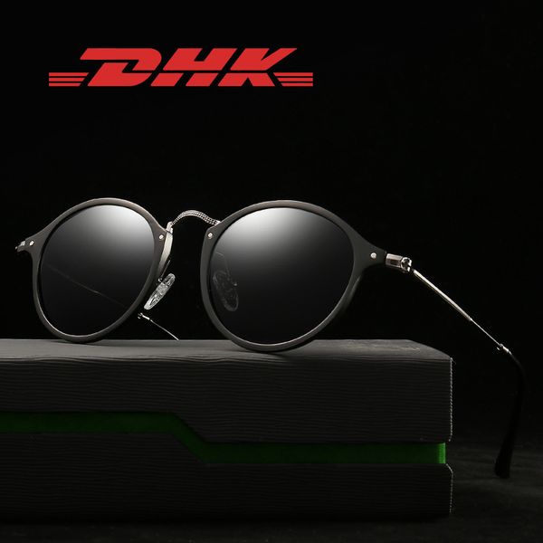 

wholesale- sunglass men's sunglasses and women's sunglasses full frame colorful glasses aluminum-magnesium wholesale fashion acces, White;black