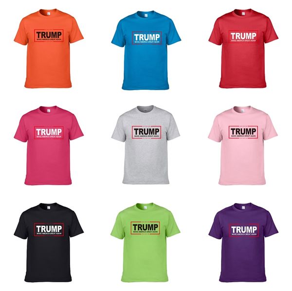 

2020 men's tshirts designer men brand trump t-shirts fashion short sleeve mens clothes popular letters pattern breathable 05524 #389, White;black