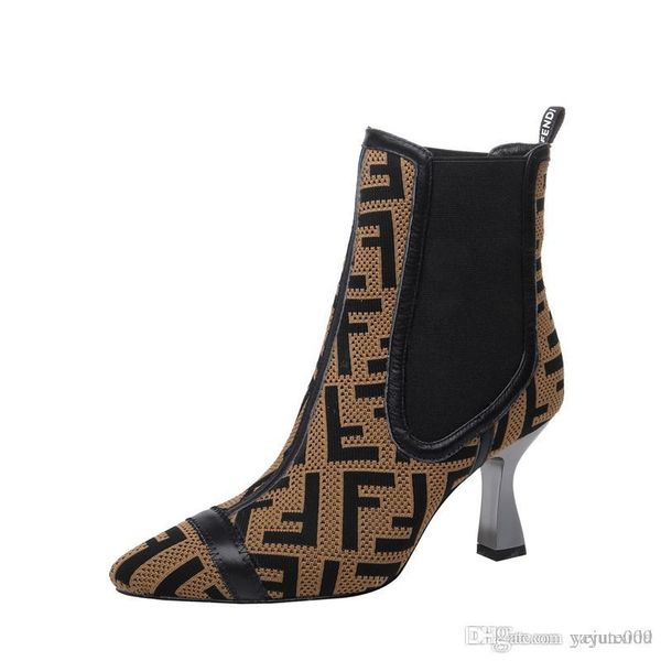 

rs boots leather ankle boot chunky heel martin shoes print leather platform desert lace-up boot 5cm 10 colors with boxee boots, Black