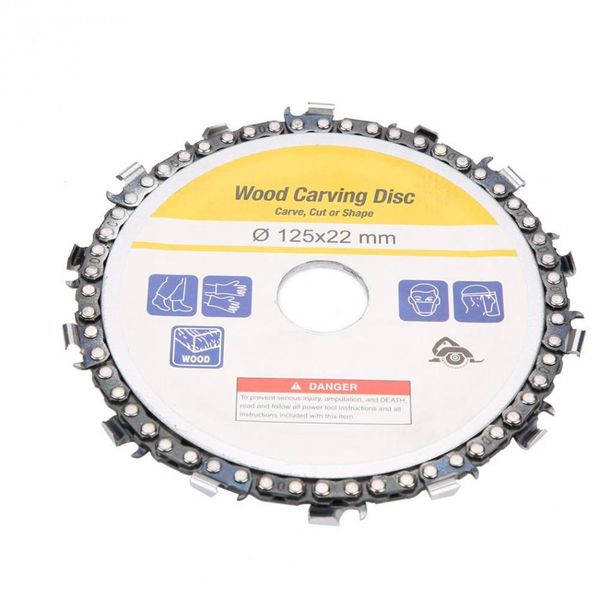 

lumiparty 5 inches wood carving dis cutting disc chain for angle grinder