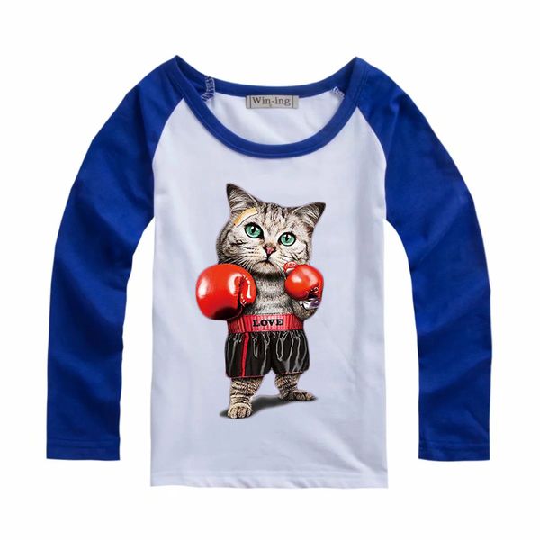 

custom boys girls clothes design your children youth own personalized t shirts kids long sleeve print text picture, White;black