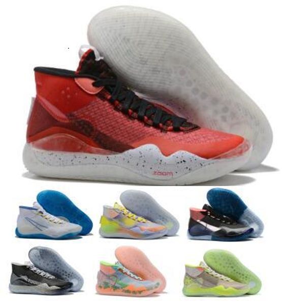 

designer kd 12 basketball shoes kevin durant eybl floral peach jam warriors home 90ss kid dub nation university red kd mens man sneakers