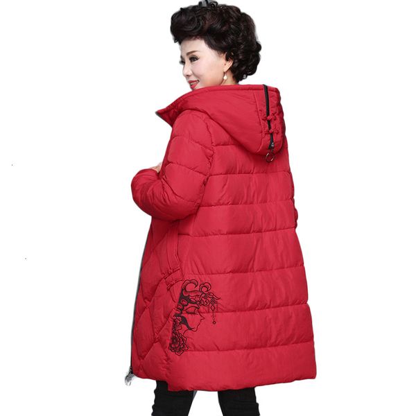 

5xl new thick long parka women winter jas katoon coated coat women winter coat women's overcoat women's ym1115, Black