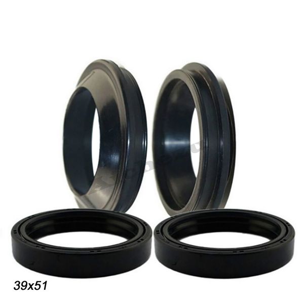 

acz motorcycle 39x51x8/9.5mm front fork damper oil seal rubber absorber for steed 400 600 steed vlx400 600