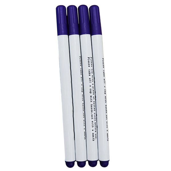 

diy needlework home tool 4pcs/set stitch markers soluble cross stitch water erasable pens grommet ink fabric marker marking pens