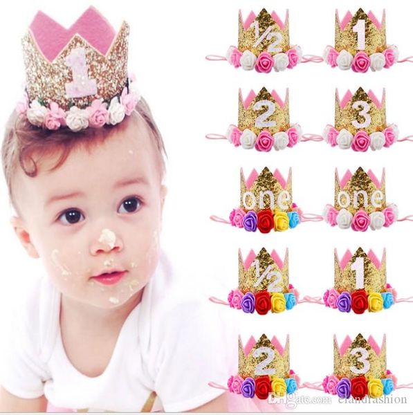 New Baby Hair Accessories Girls Lovely Flower Crown Princess