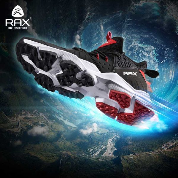 

rax new arrival classics style men hiking shoes lace up men sport shoes outdoor jogging trekking sneakers fast ing
